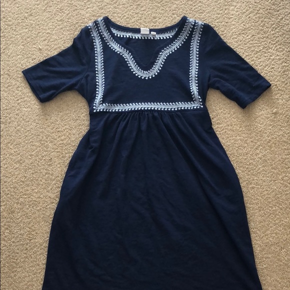 Navy Gap maternity dress - Picture 1 of 4